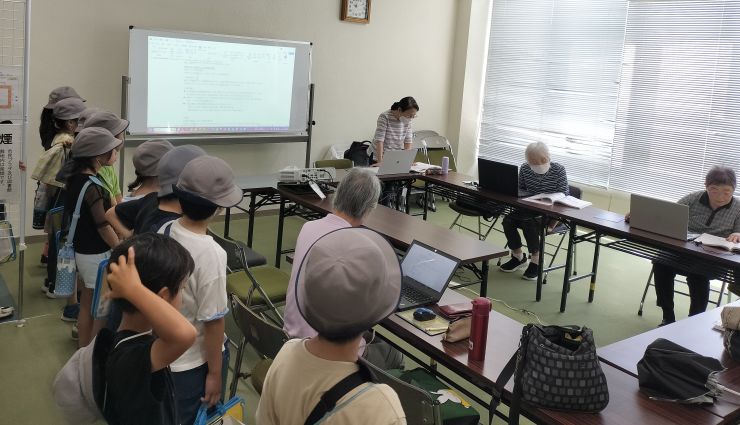 曽野小学校見学
