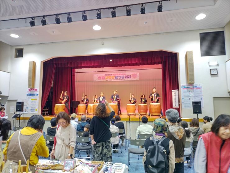 太鼓の演奏