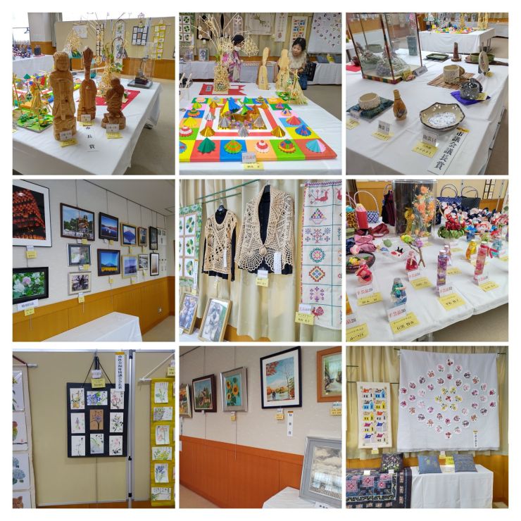 老人クラブ連合会作品展