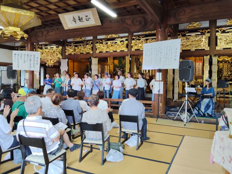 ライブの様子 別角度から