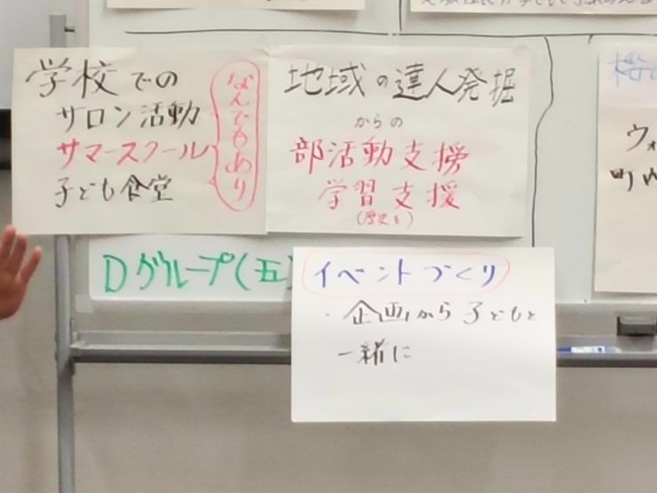 Dグループ（五条川小学校区）の案