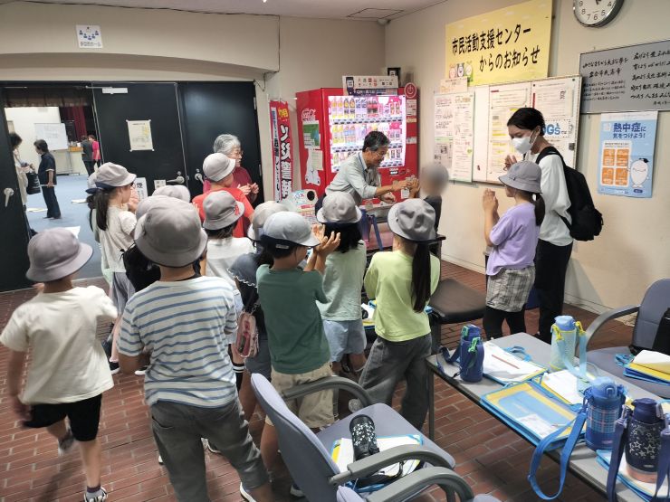曽野小学校見学