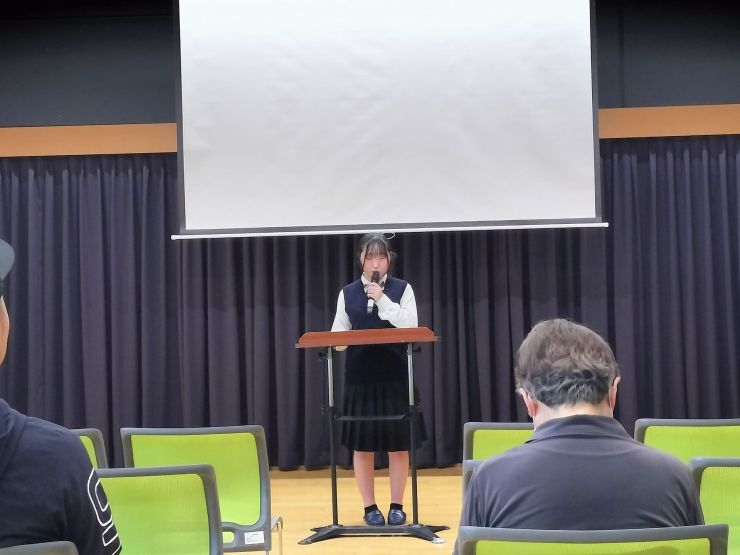 生徒による体験発表