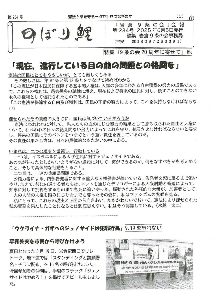 のぼり鯉 234号 1