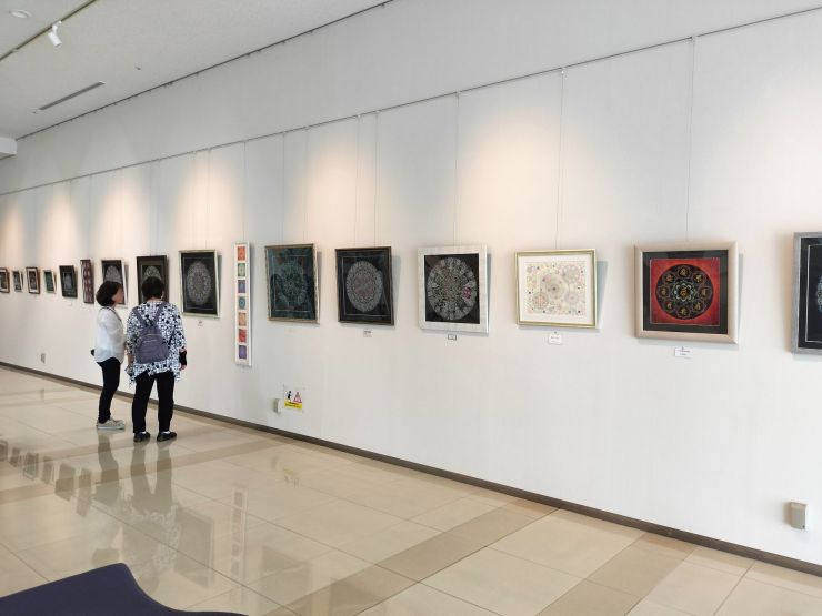 作品展の様子