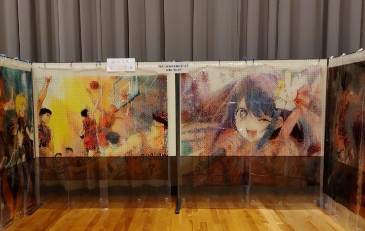 ゆめ・ふれあい祭り 生徒作品2　モザイクアート