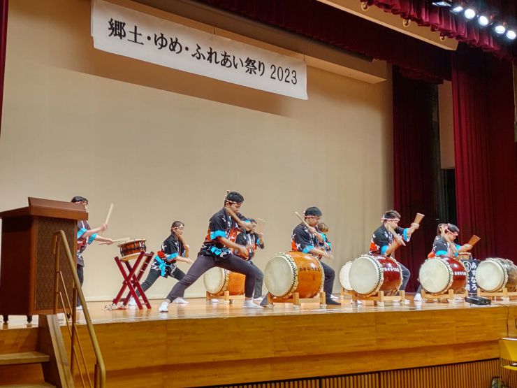 ゆめ・ふれあい祭り・ あすなろ太鼓