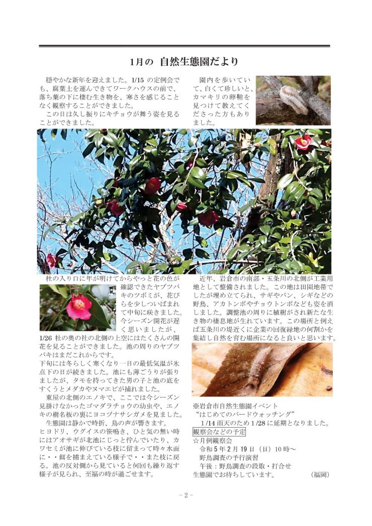 20230205 みぢかな自然第372号2